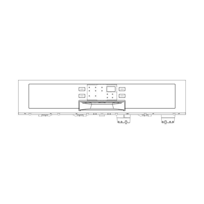 manöverpanel, rostfri, Electrolux
