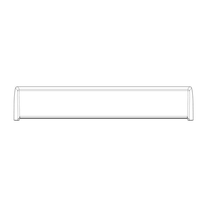 couvercle du compartiment a beurre,Electrolux,738,483.3x91.1mm