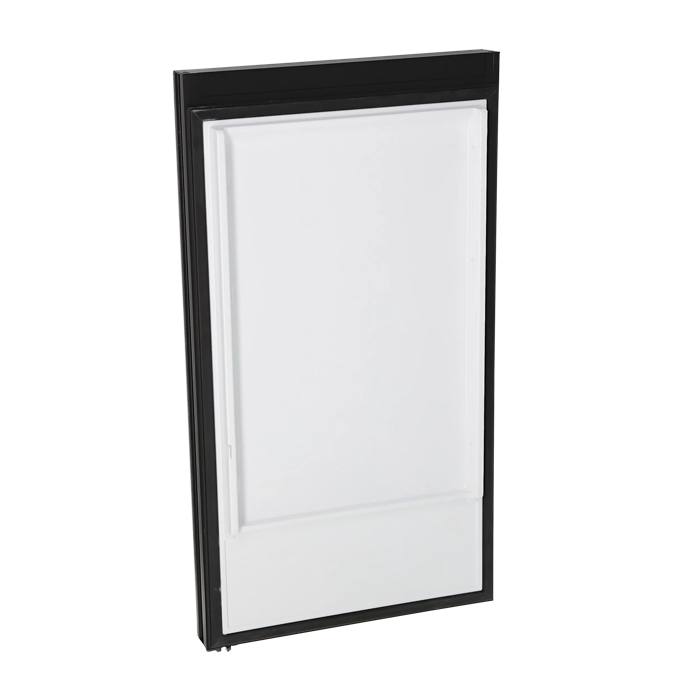 Black Fridge Door Assembly - 1116x595mm