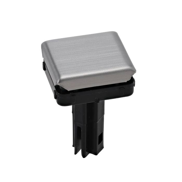 pulsante, on/off, inox,