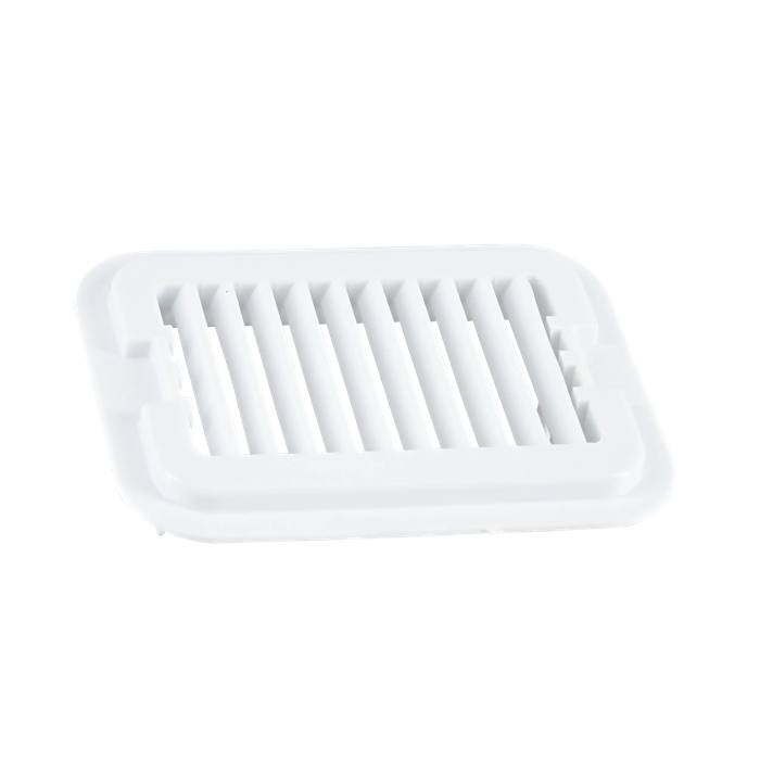 cover, air vent grid, white, 73x55mm