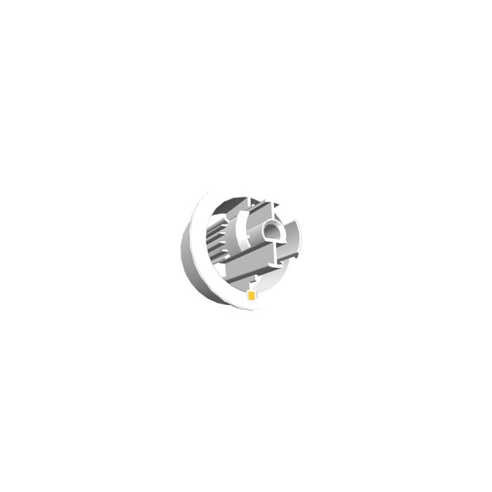 turning knob,Programme selector,Inserto grigio