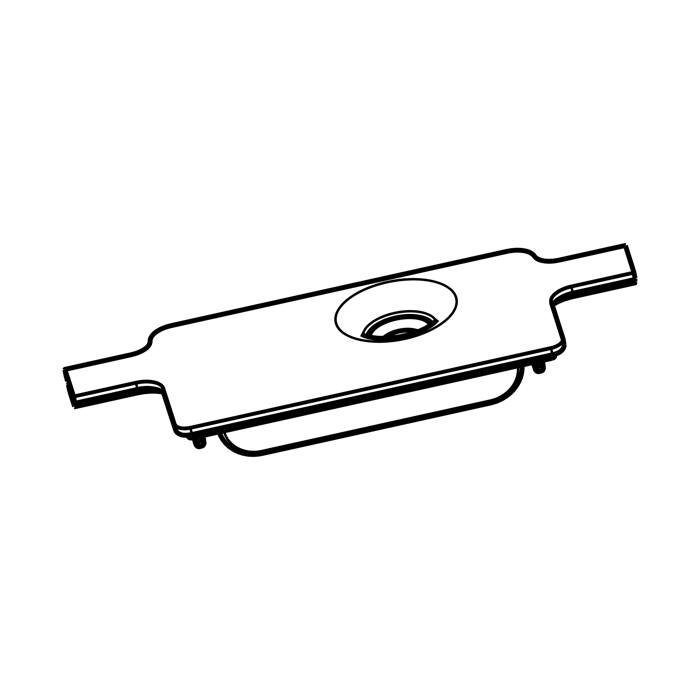deksel, diepvriezerdeur, draad, 60x23mm