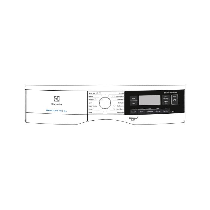 control panel,white,Electrolux,EN