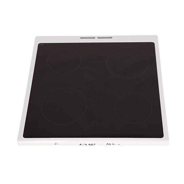 cooking top with frame,white,596x600mm