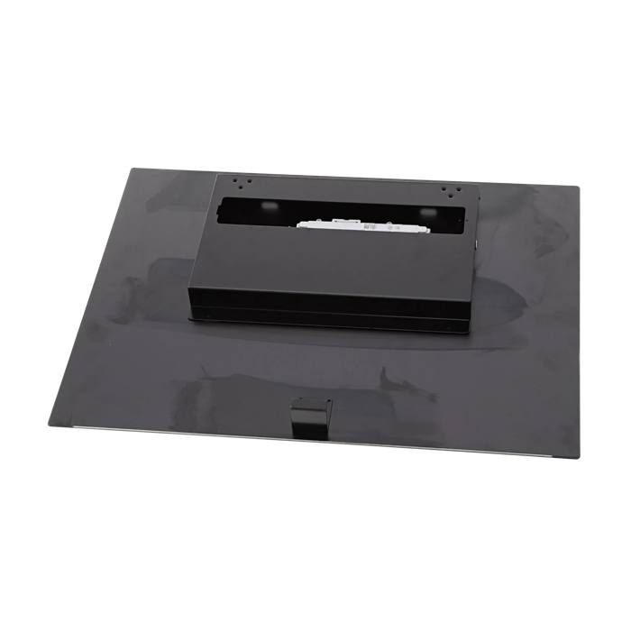 Glasblende, schwarz, vorne