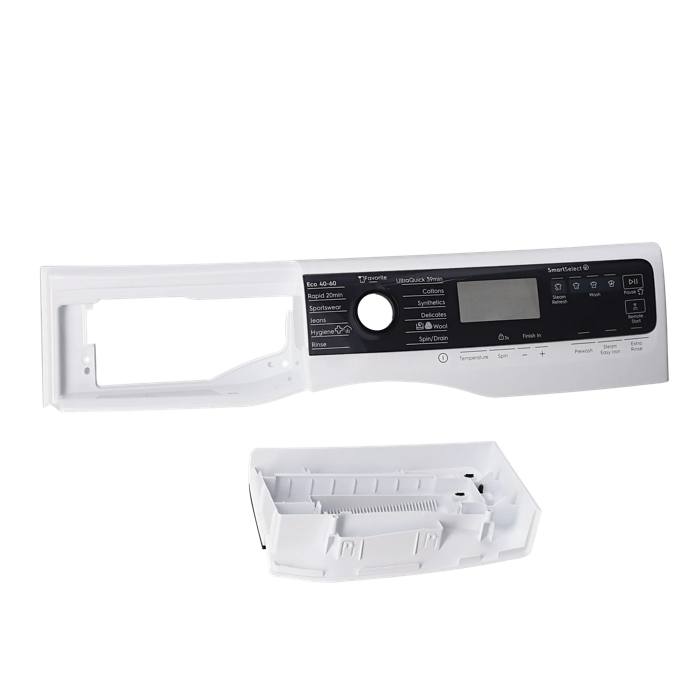 manöverpanel, vit, Electrolux, EN