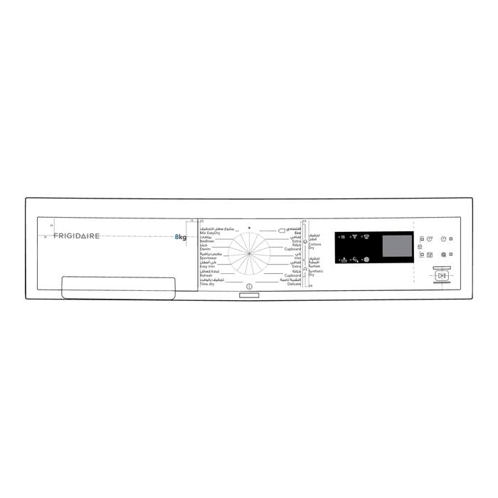 control panel,white,Electrolux,RU