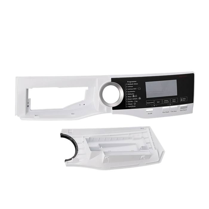 control panel, white
