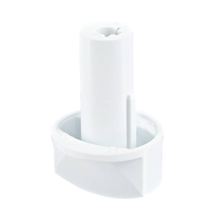 knob, gas, white,