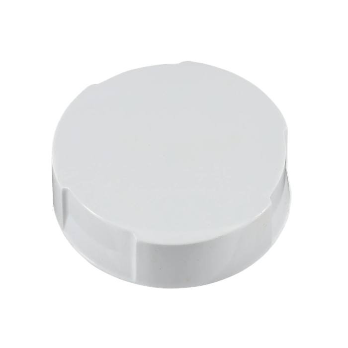knob, cover, white