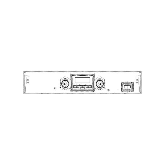 control panel, inox, 60cm,SET,2K