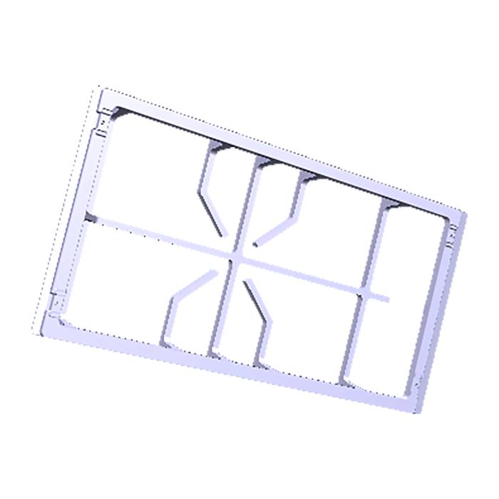 grid, pan support, central
