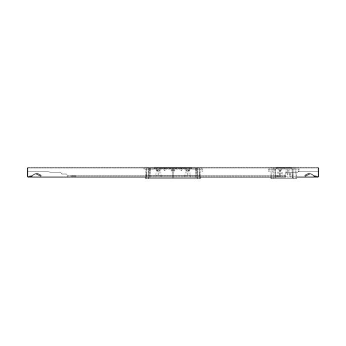 BEDIENBLENDE,INOX,60CM, SET, 2