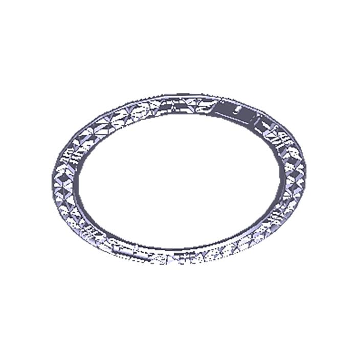 futryna, tył, szary, Ø443,6mm