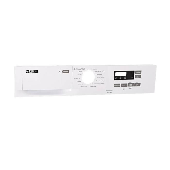 control panel, white, Zanussi