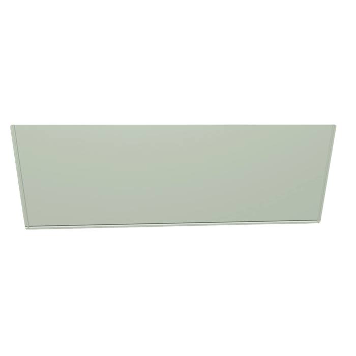 glass, with, corner support, 486,5x169mm