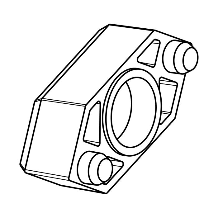 Support du moteur de l'aspirateur