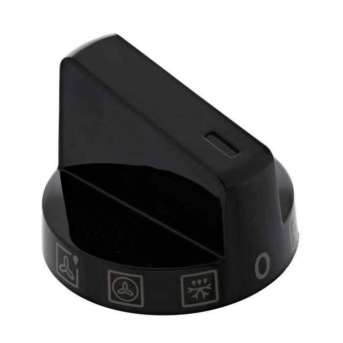 knob, function, black, 10+0