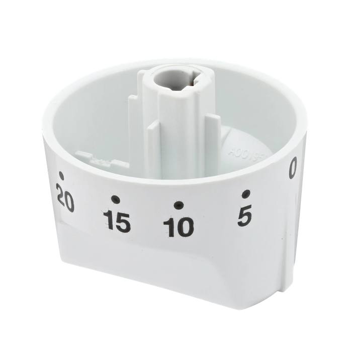 pokrętło, timer, biały