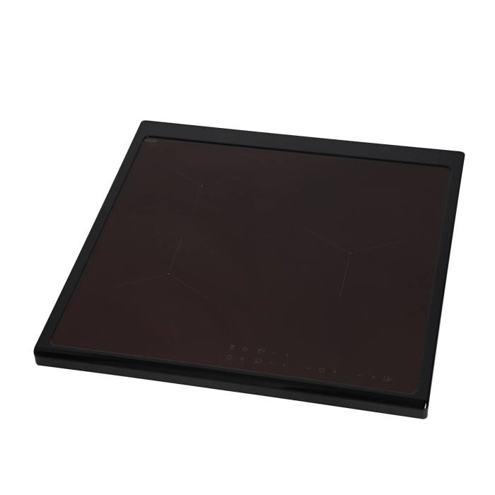 piano con cornice, nero, 596x600mm