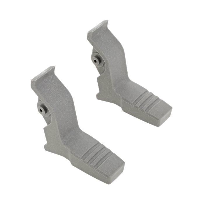pedal, complete, silver