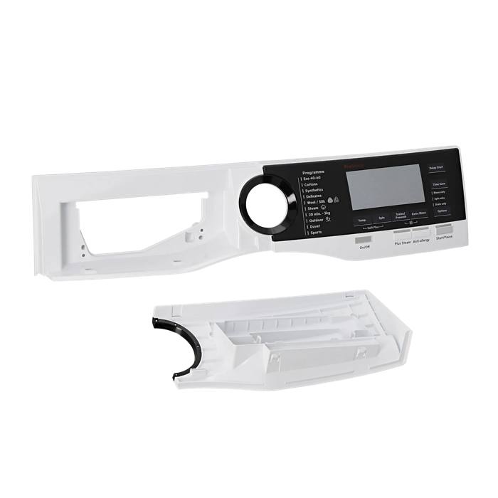 control panel, white