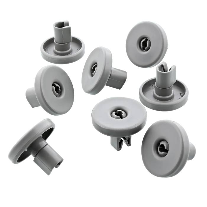 Dishwasher Lower Basket Wheel Kit - Pack of 8
