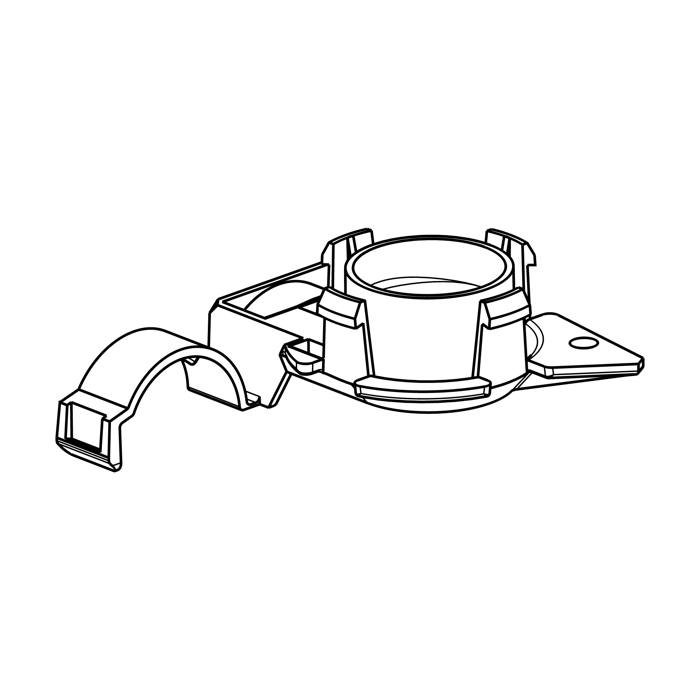 support, outlet hose,