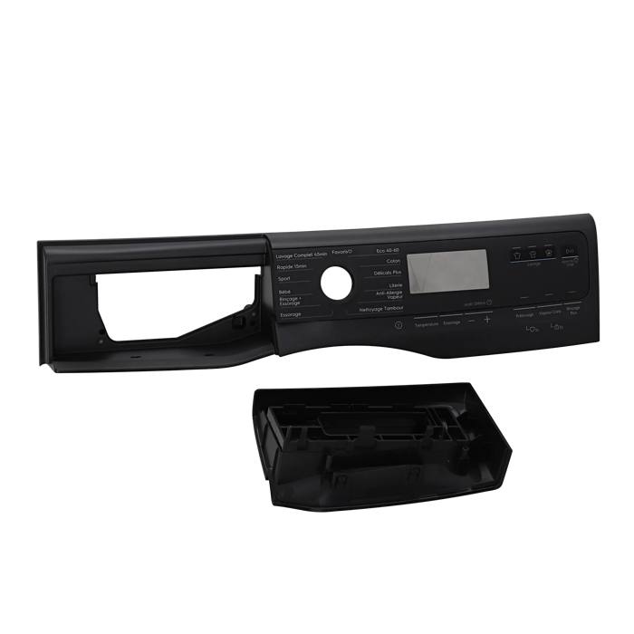 control panel, assembly, handle, WM500 D/SIL FR