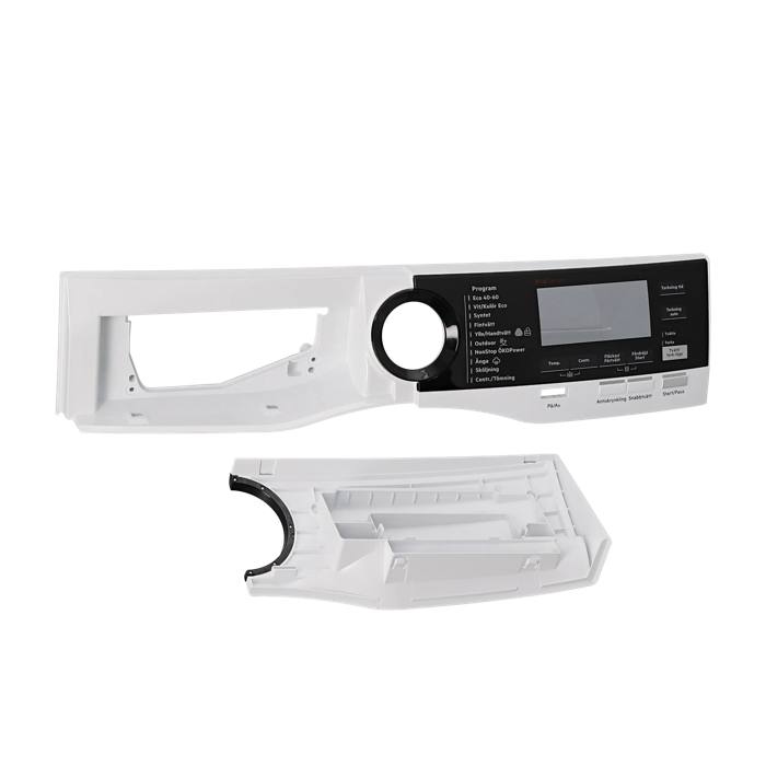 control panel, white