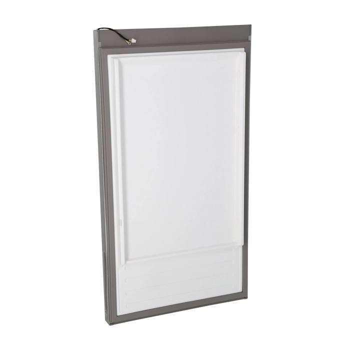 refrigerator door, assembly, inox, 1116x595