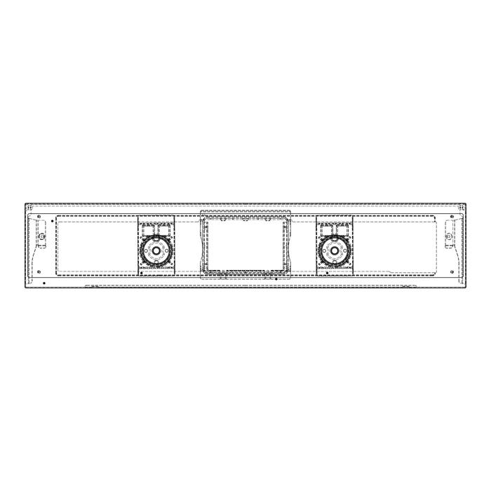 BEDIENBLENDE,INOX,60CM,LUX,2K