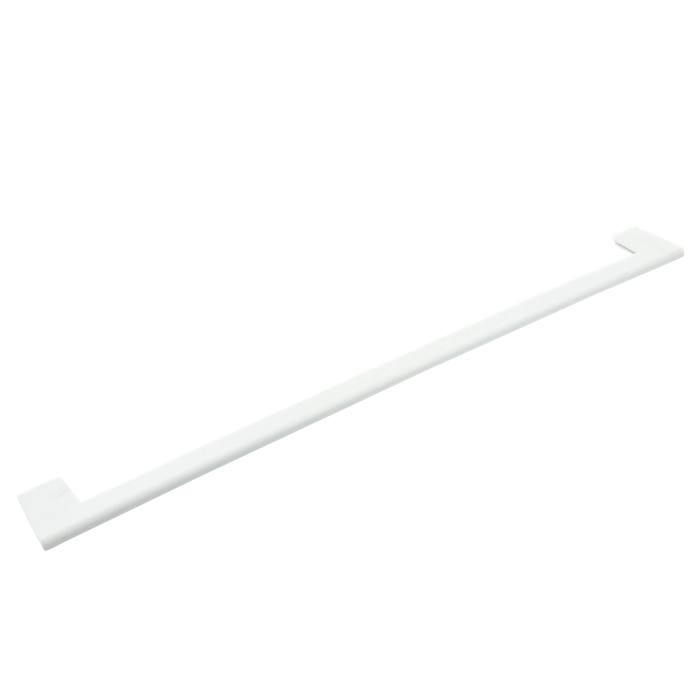 Plastic voorrand glazen plateau koelkast, wit