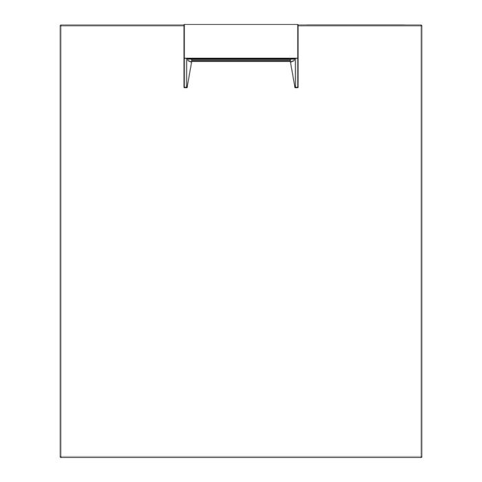 luckans ytterpanel, vit, Husqvarna
