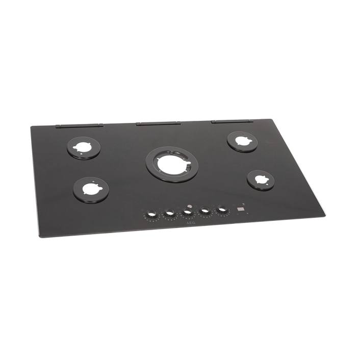 work top, black, AEG, 880x510mm