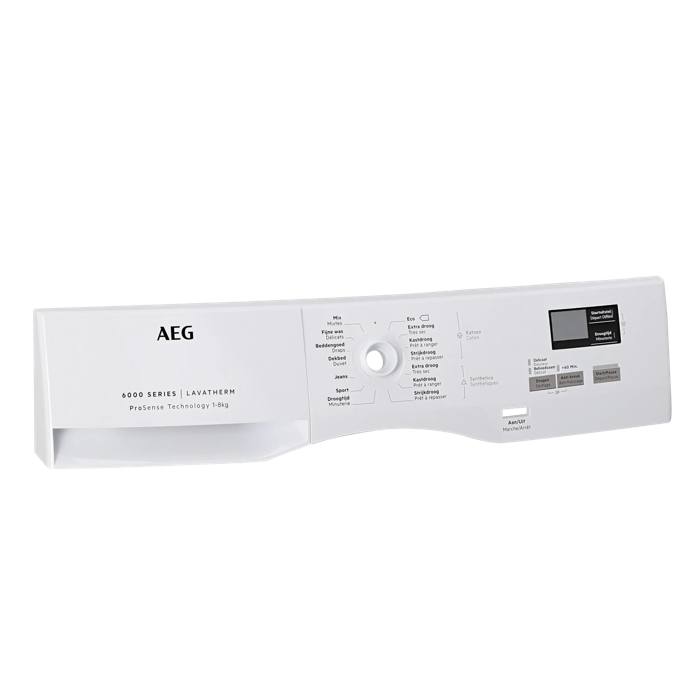 controlepaneel, wit, AEG