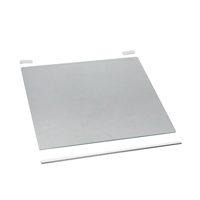 hylla glas-, sats, 487x440mm
