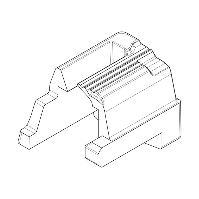 support, damper, air duct, right