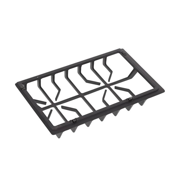 grid, pan support, left