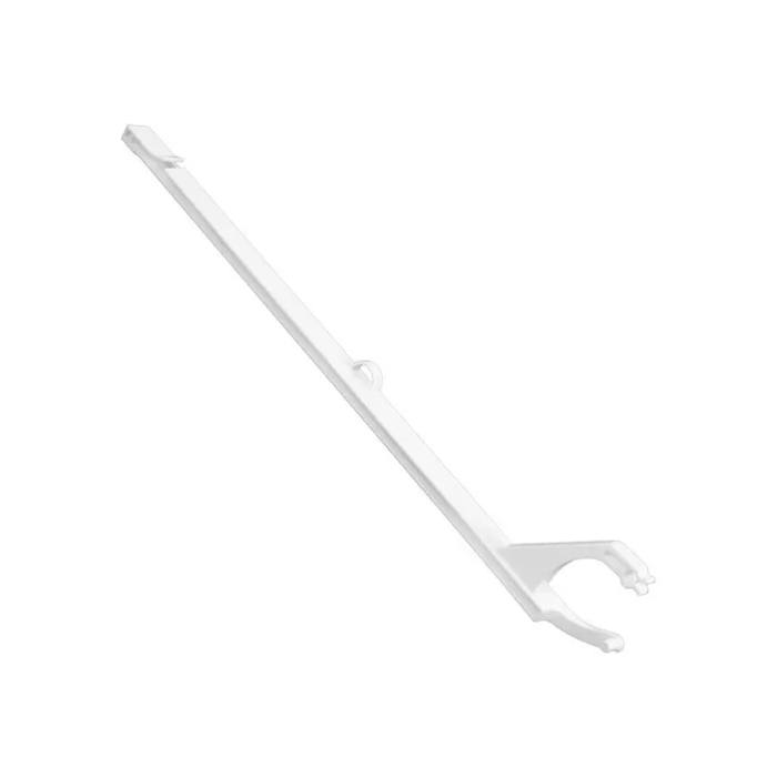 Garniture de clayette droite pour congélateur avec fermeture d'abattant