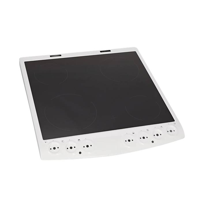 cooking top with frame,white,60cm
