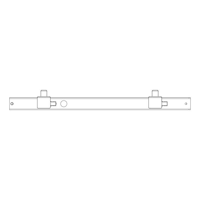 geleidingsrail, set, links, L=350mm