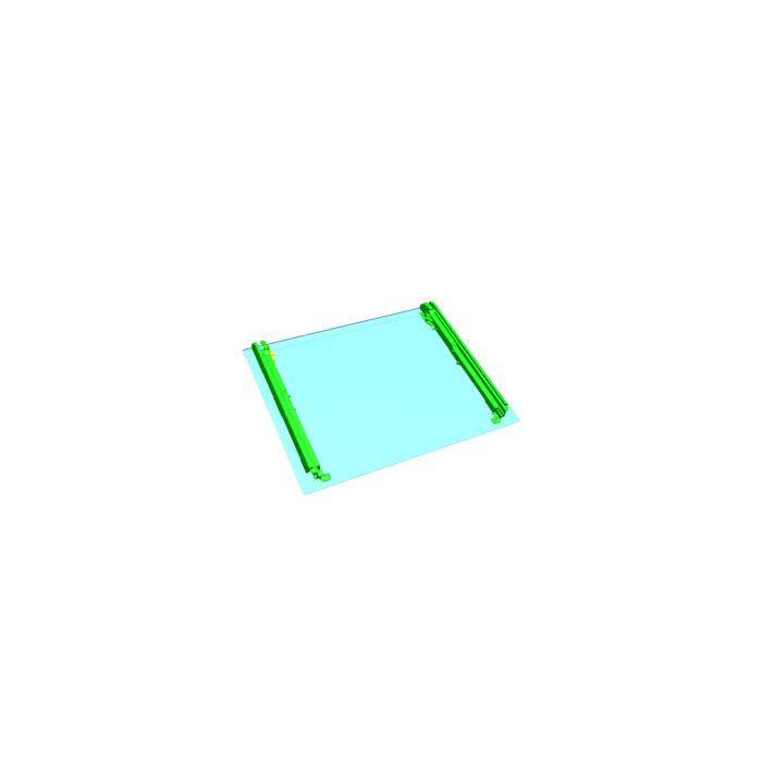Door Glass Assembly - 596X466mm