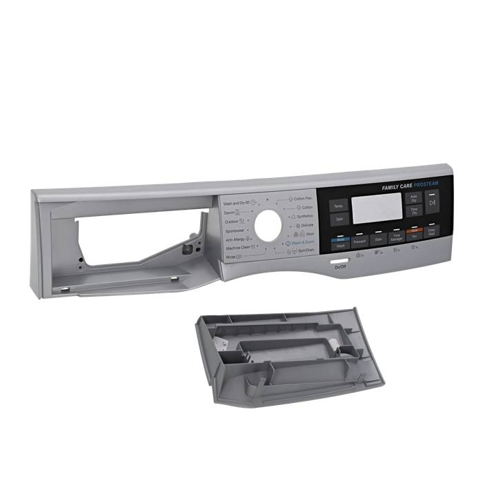 control panel, silver, Zanussi