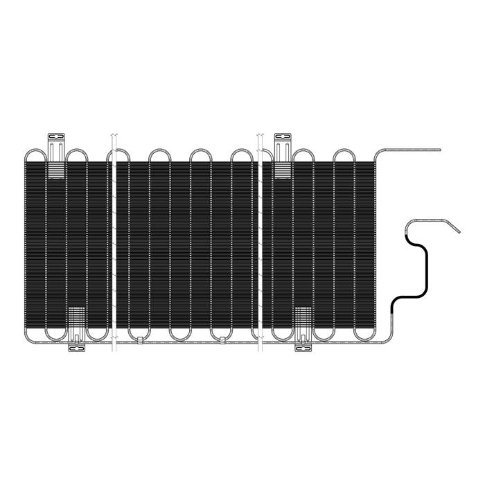 condenser, 518x1400mm