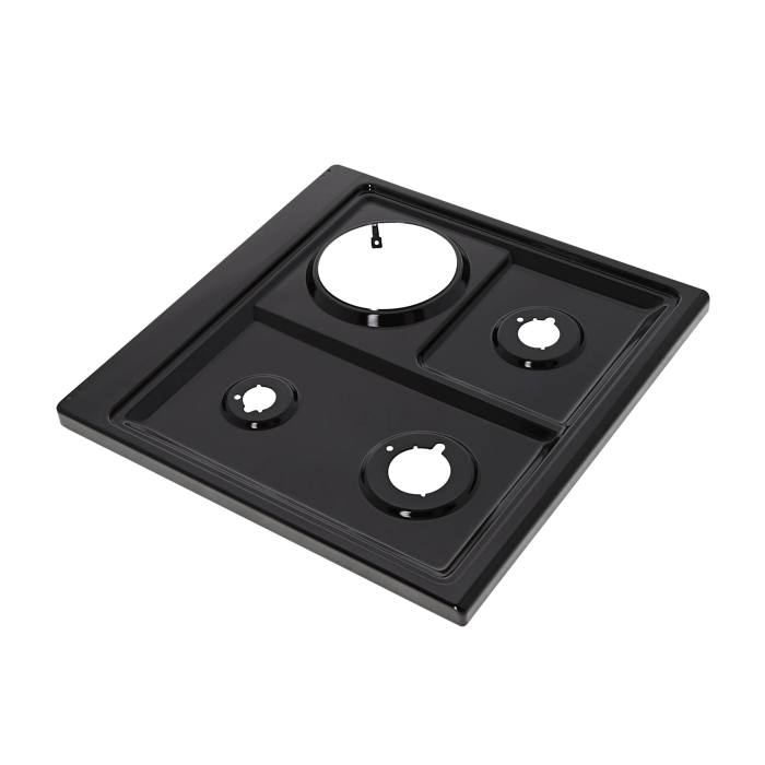work top, black, 594x590mm