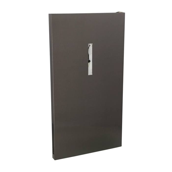 refrigerator door, assembly, black, 1116x595mm
