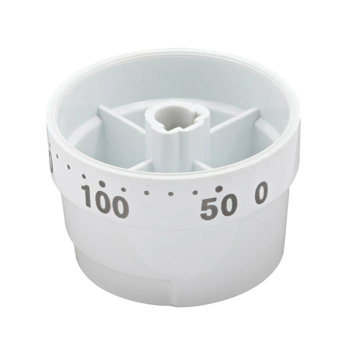 knob, thermostat, white