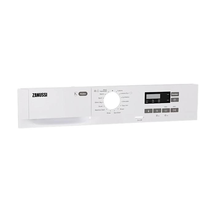 control panel, white, Zanussi